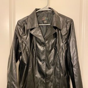 Eye Candy Faux Leather Jacket